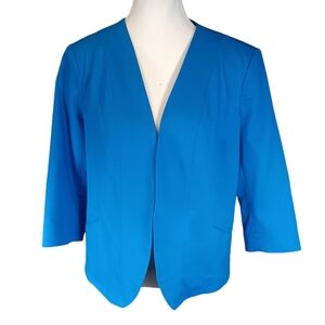 Kate Rosey Petite Royal Blue Blazer Women's Size PXL